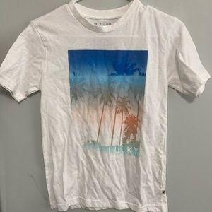 Lucky Brand vintage style crewneck t shirt